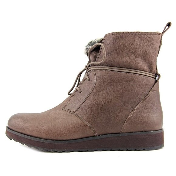 Clarks Minx Judy Narrative Leather Boots - Picture 4 of 8